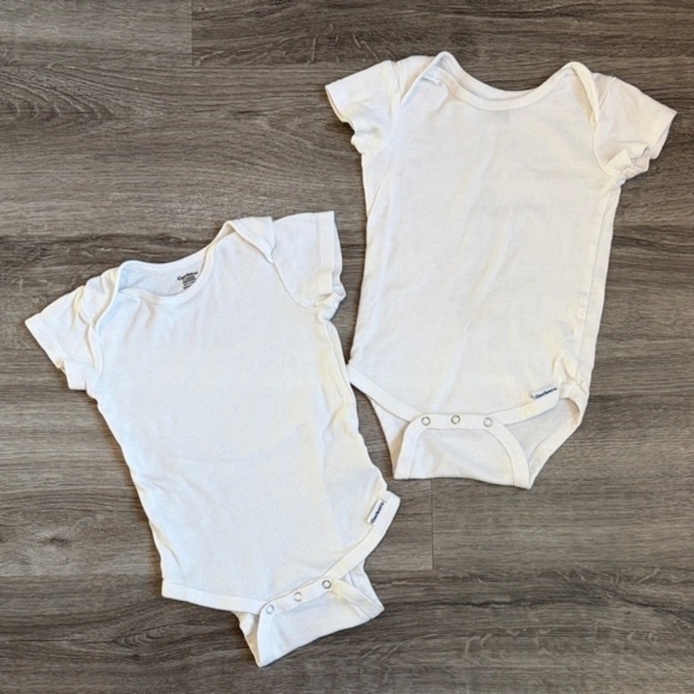 White Kids One Piece Bodysuit Set
